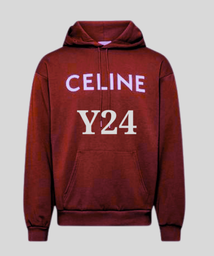 CELINE HOODIE BROWN