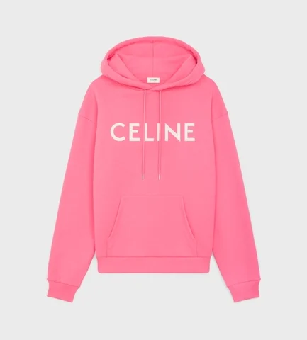 CELINE HOODIE IN COTTON FLEECE