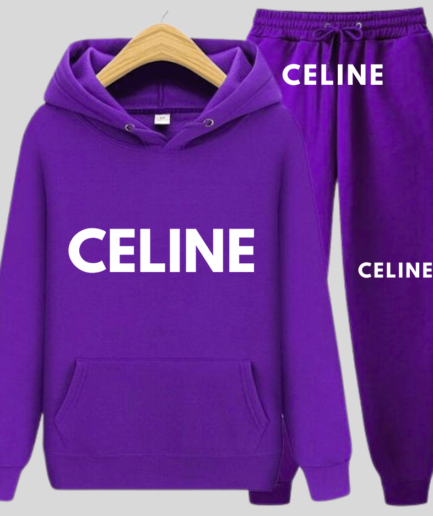 CELINE TRACKSUIT PURPLE