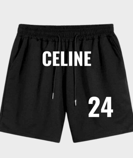 Celine Shorts Fleece Black