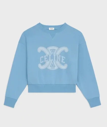 Celine Triomphe Molleton Sweatshirt